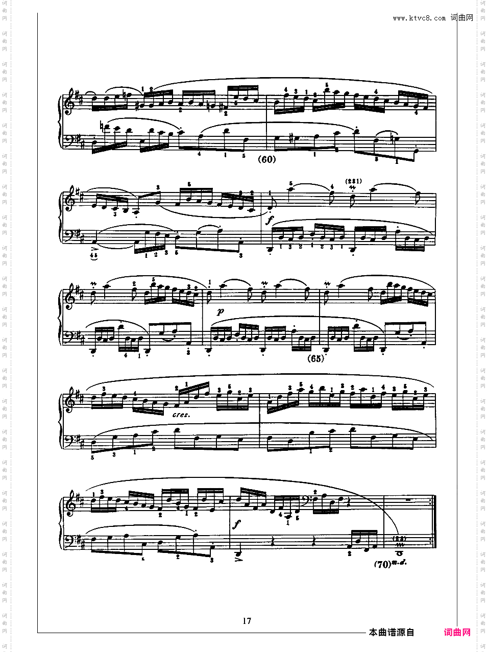 500首钢琴奏鸣曲共33册Scarlatti Sonatas 409-420