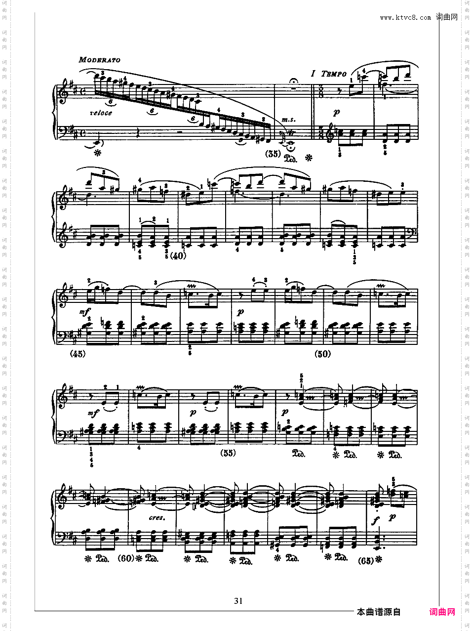 500首钢琴奏鸣曲共33册Scarlatti Sonatas 409-420