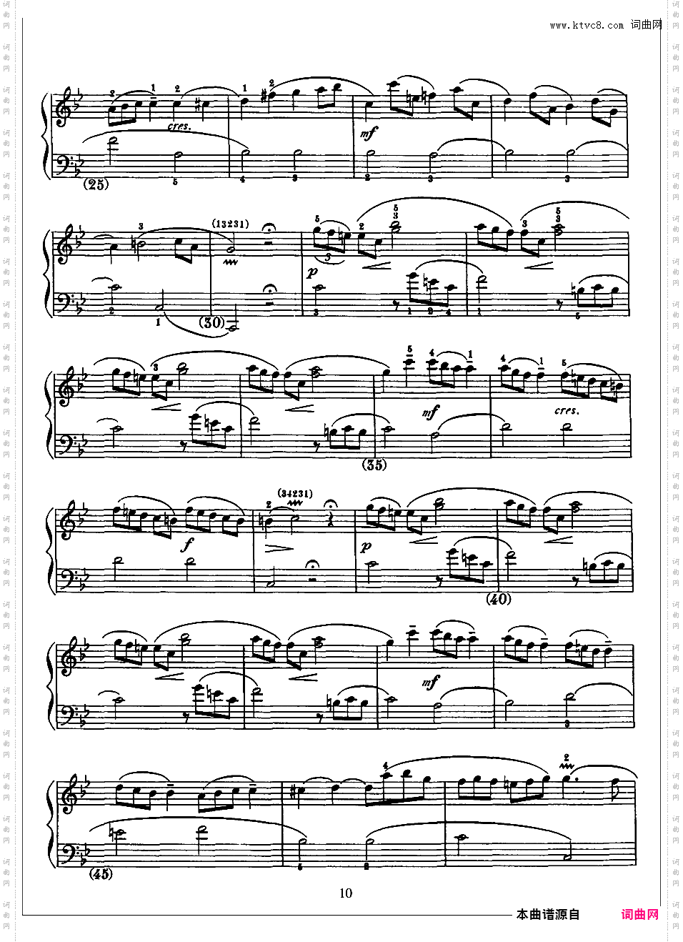 500首钢琴奏鸣曲共33册Scarlatti Sonatas 246-258