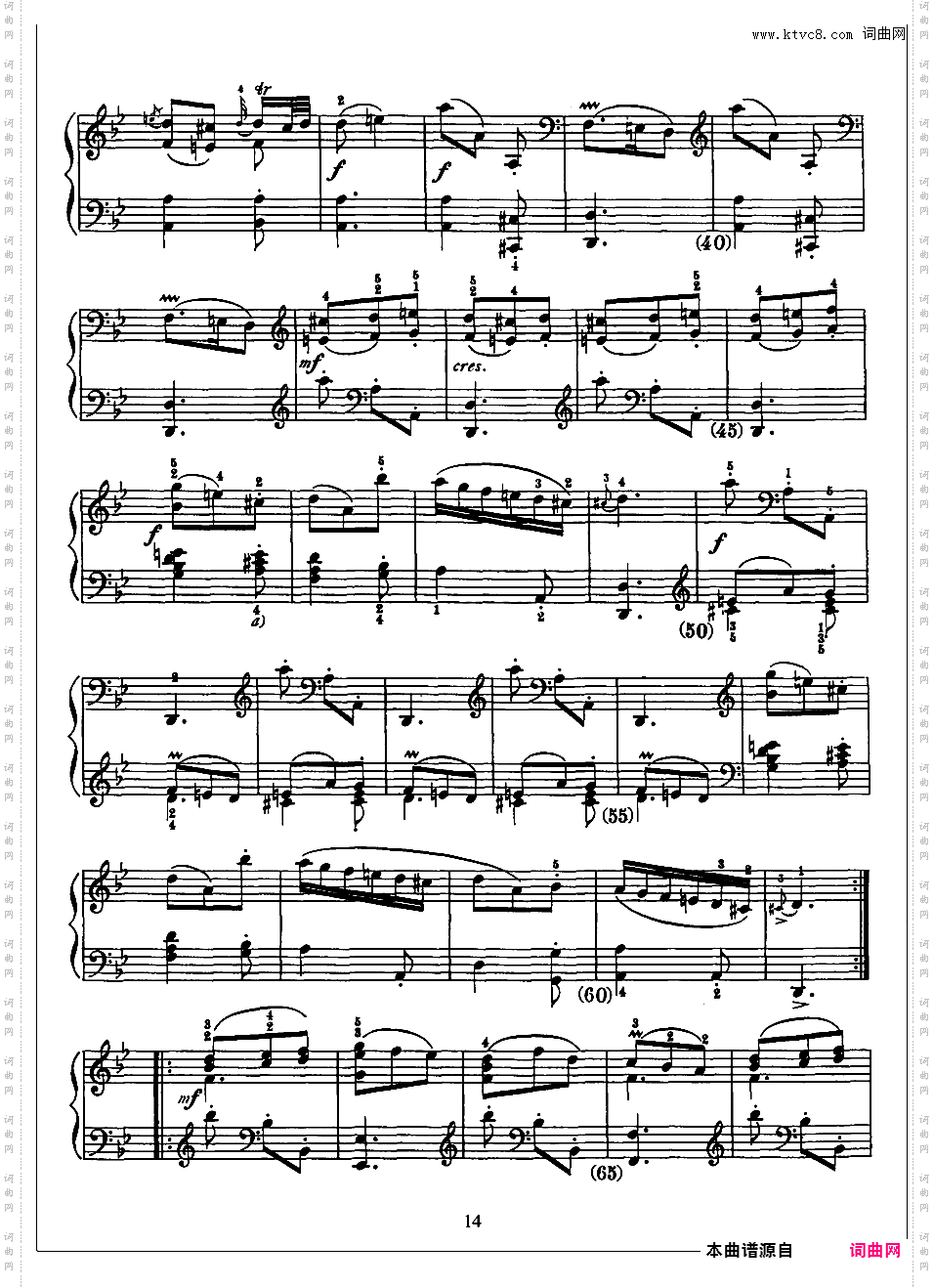 500首钢琴奏鸣曲共33册Scarlatti Sonatas 246-258