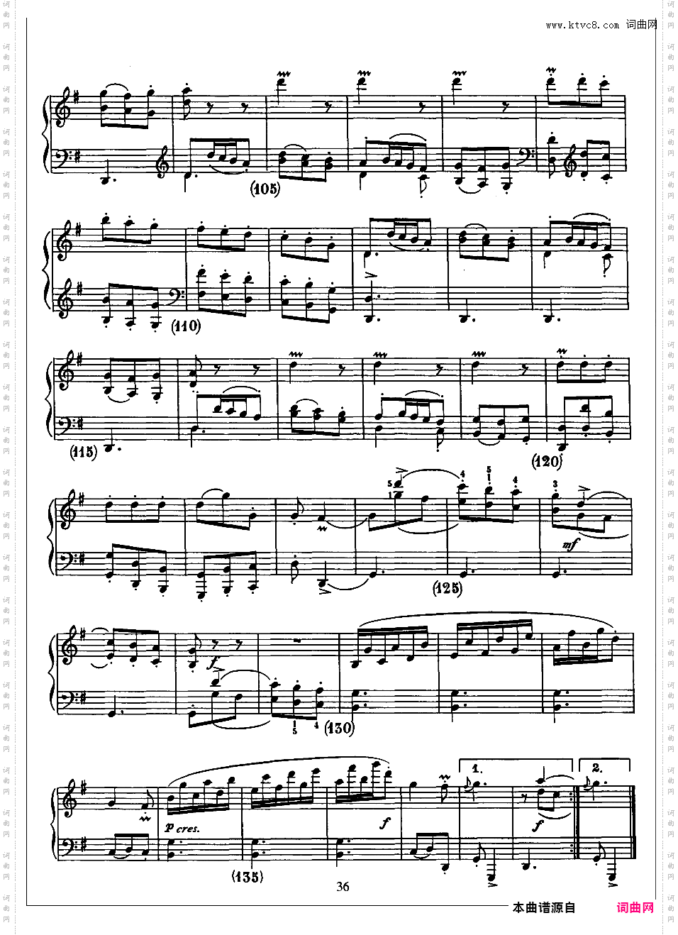 500首钢琴奏鸣曲共33册Scarlatti Sonatas 246-258