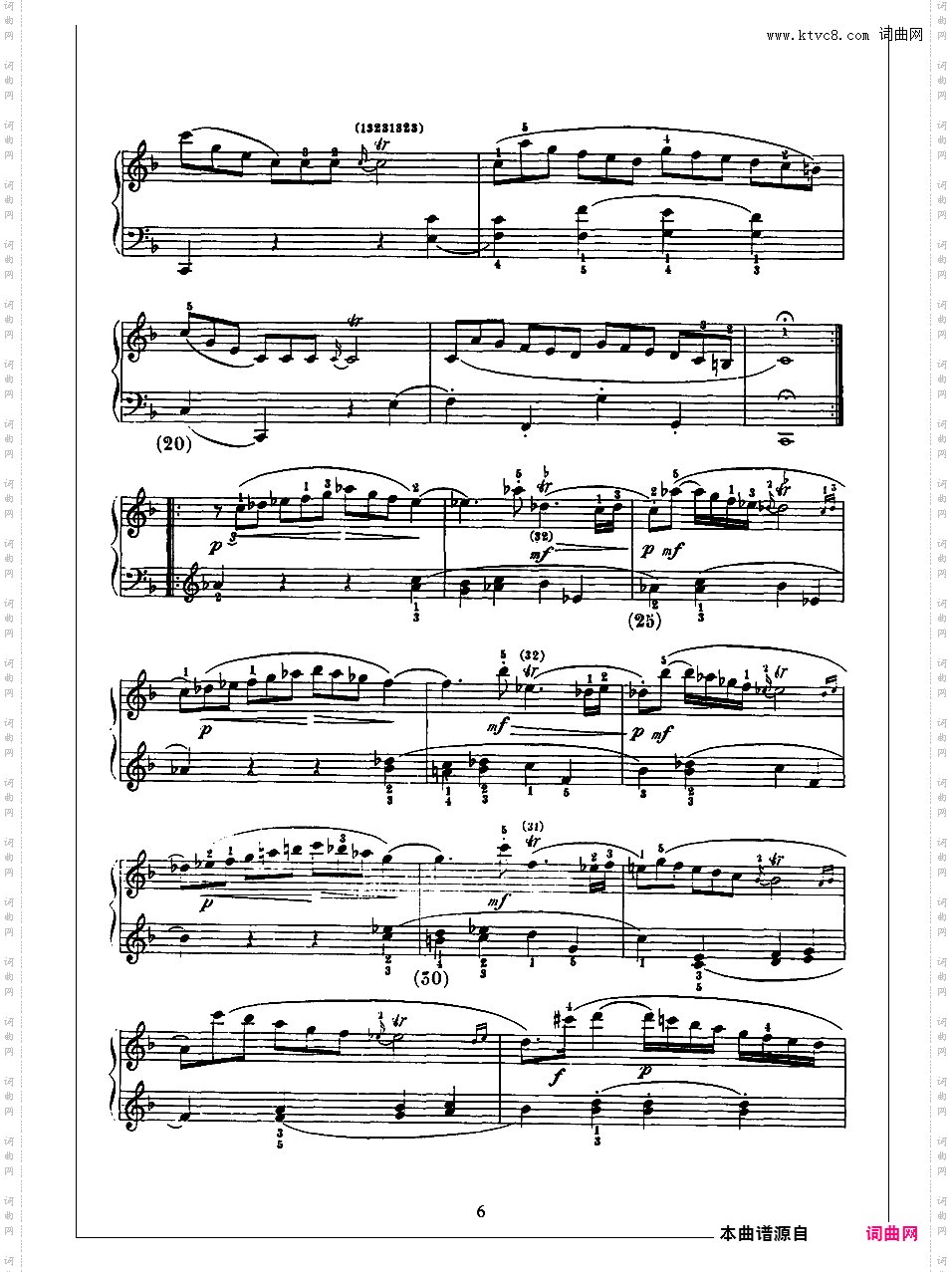 500首钢琴奏鸣曲共33册Scarlatti Sonatas 436-450