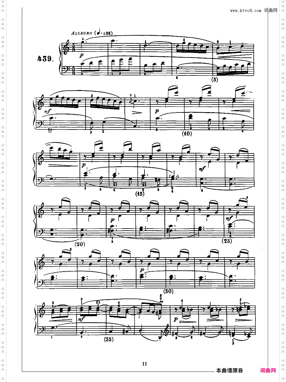 500首钢琴奏鸣曲共33册Scarlatti Sonatas 436-450