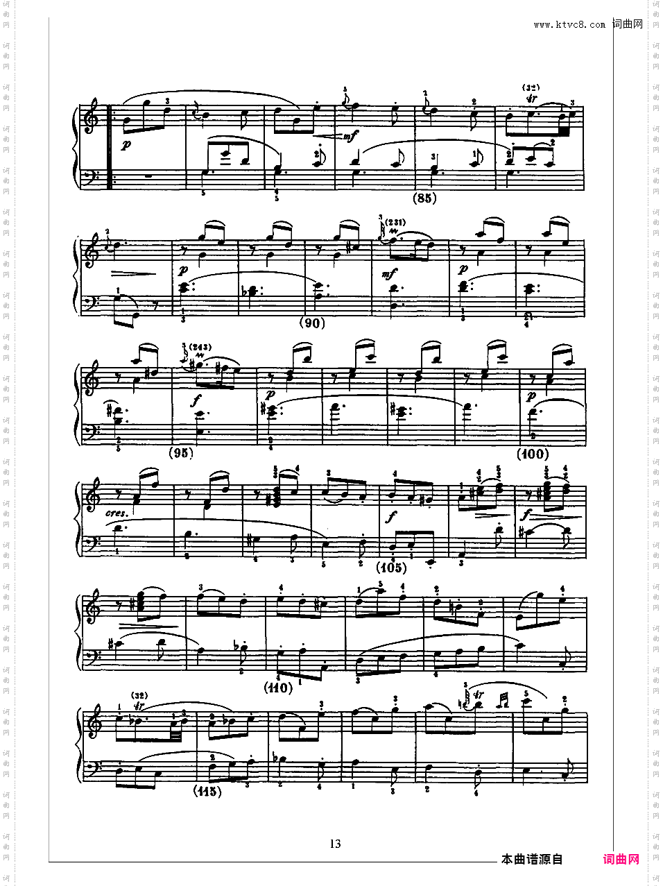 500首钢琴奏鸣曲共33册Scarlatti Sonatas 436-450