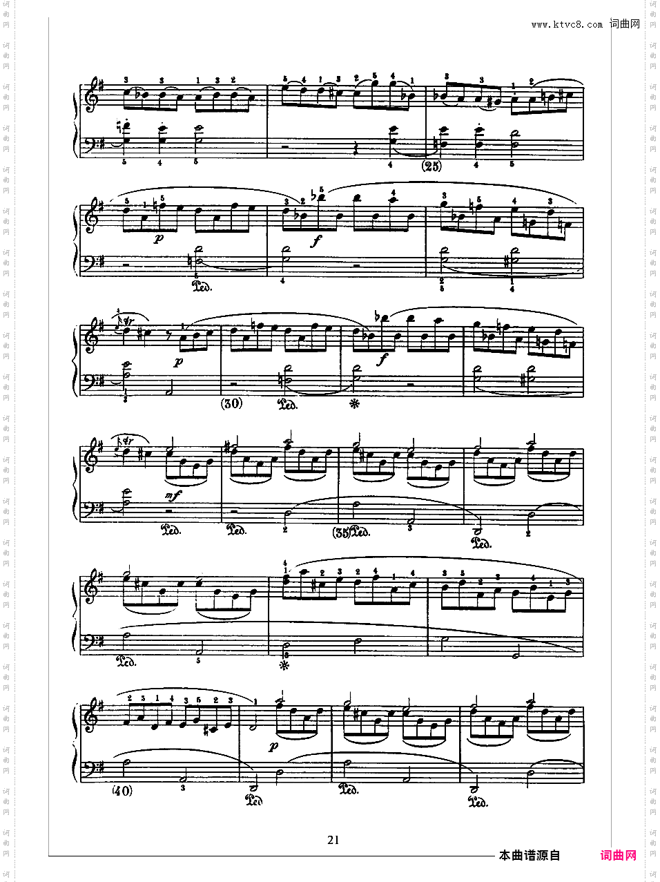500首钢琴奏鸣曲共33册Scarlatti Sonatas 436-450