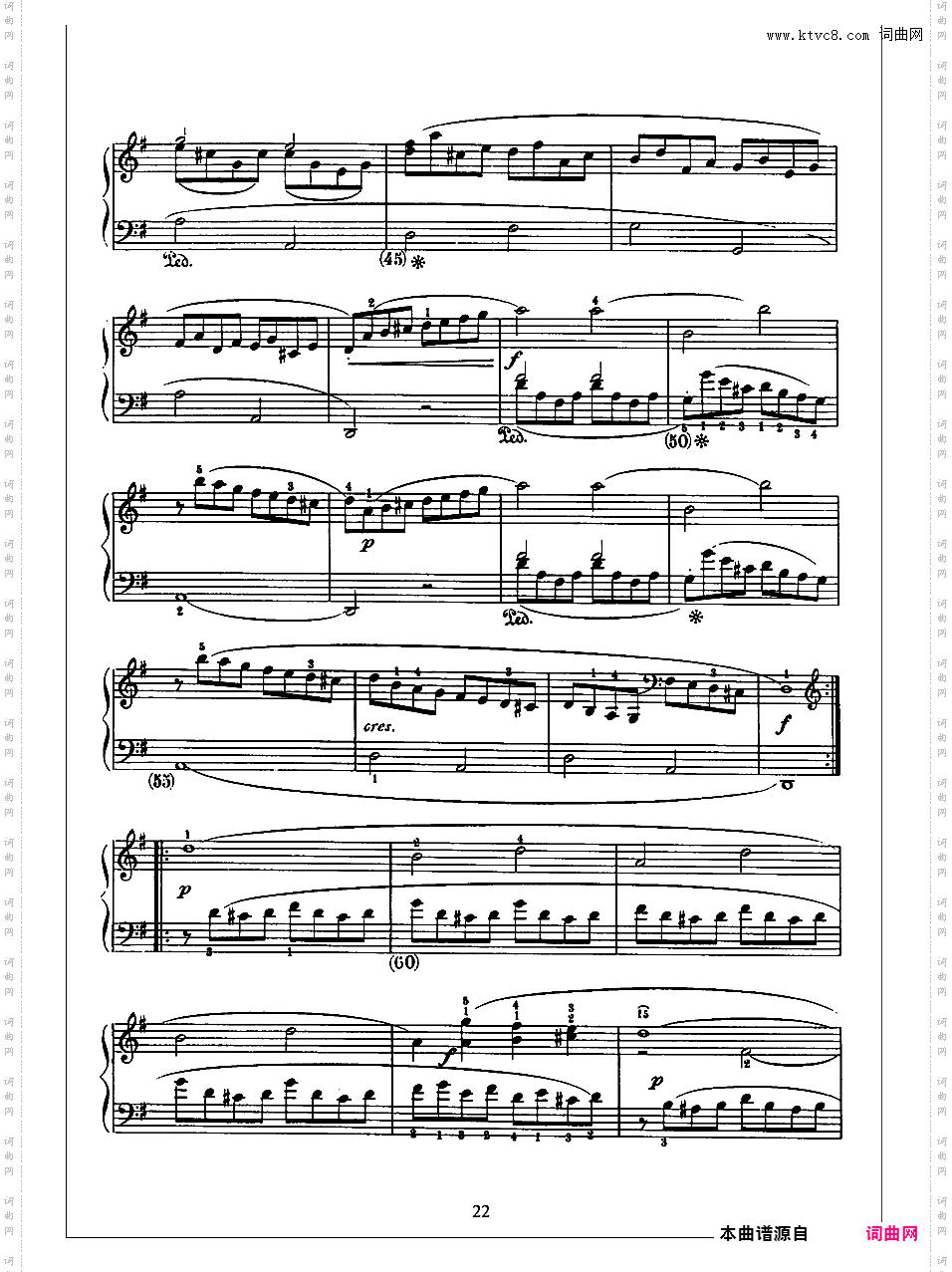 500首钢琴奏鸣曲共33册Scarlatti Sonatas 436-450