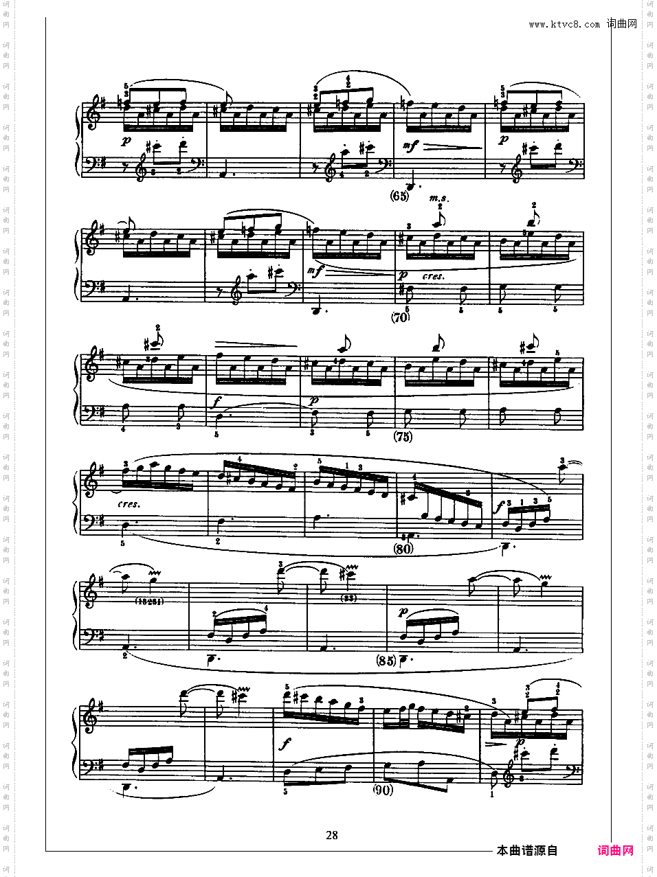 500首钢琴奏鸣曲共33册Scarlatti Sonatas 436-450