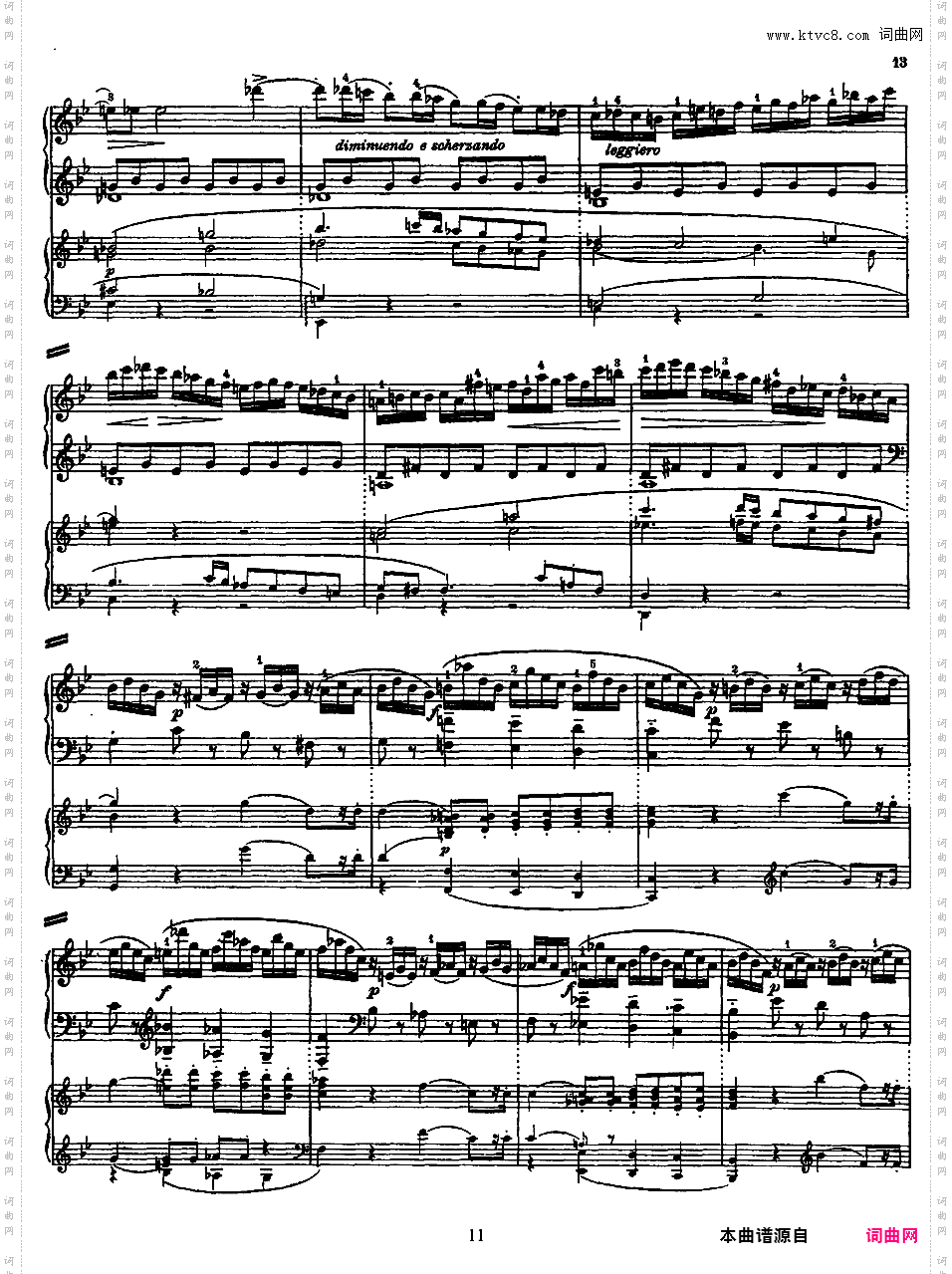 钢琴协奏曲全集 Piano ConcertosMozart - Concerto no 27 K 595 - 2 Piano