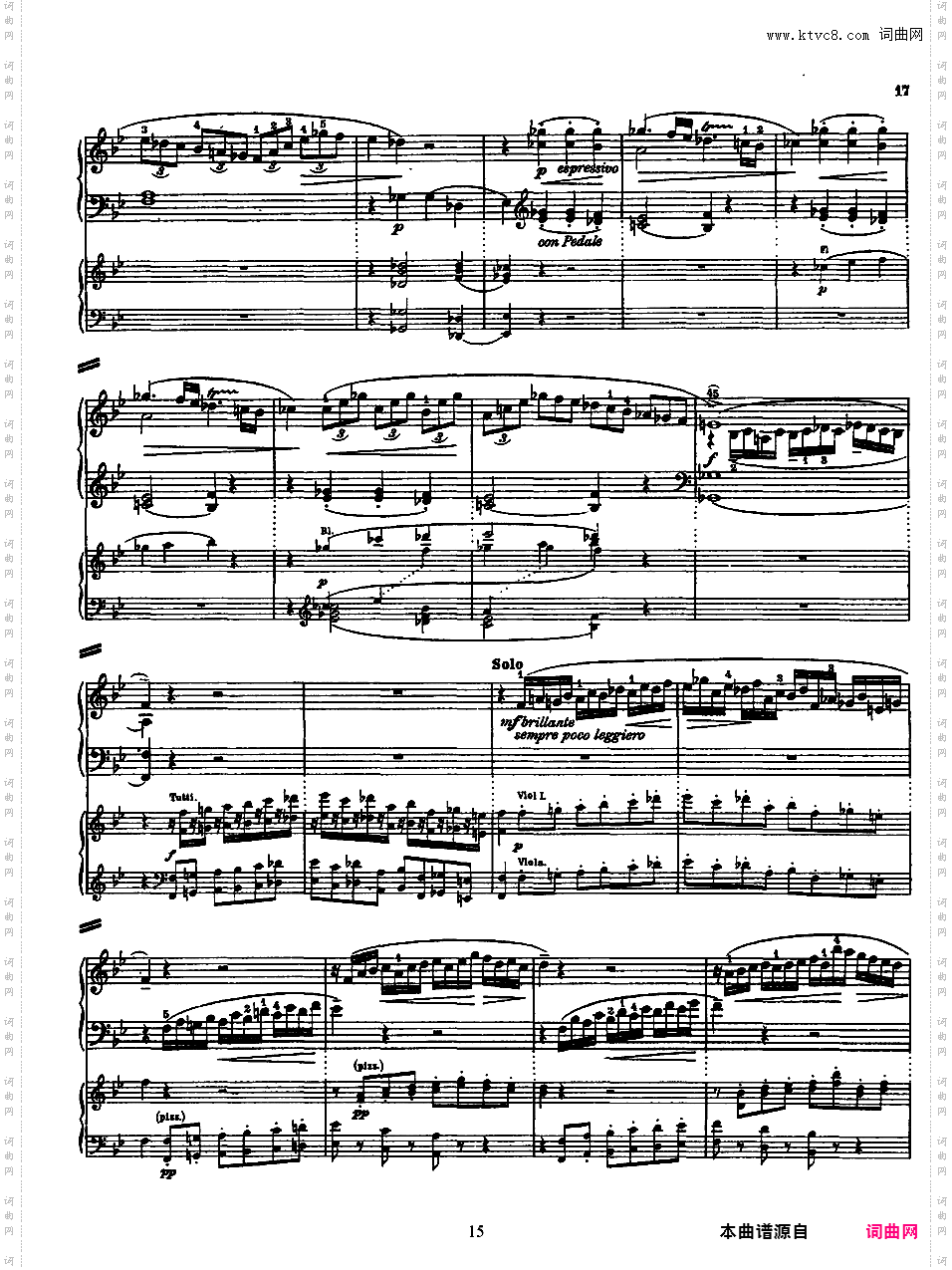 钢琴协奏曲全集 Piano ConcertosMozart - Concerto no 27 K 595 - 2 Piano