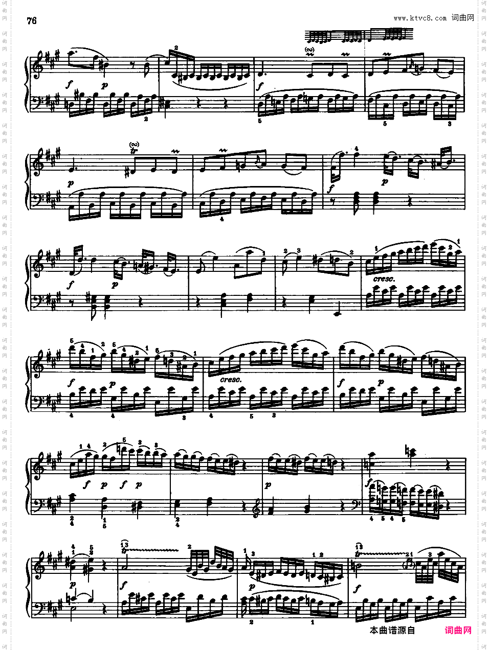 钢琴奏鸣曲全集 Piano Sonatas莫扎特奏鸣曲 k284