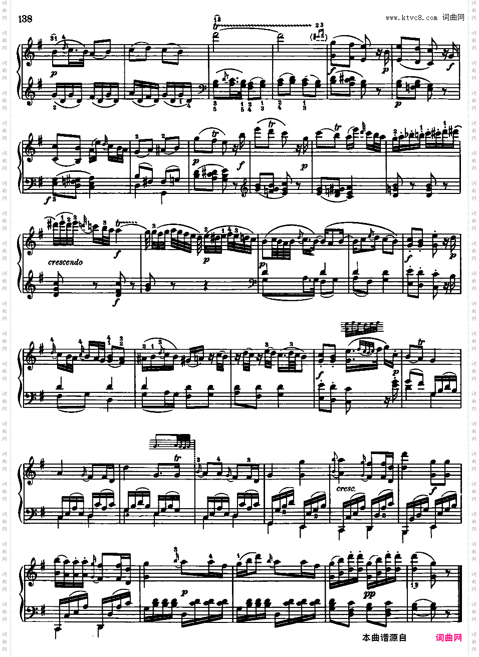 钢琴奏鸣曲全集 Piano Sonatas莫扎特奏鸣曲 k311