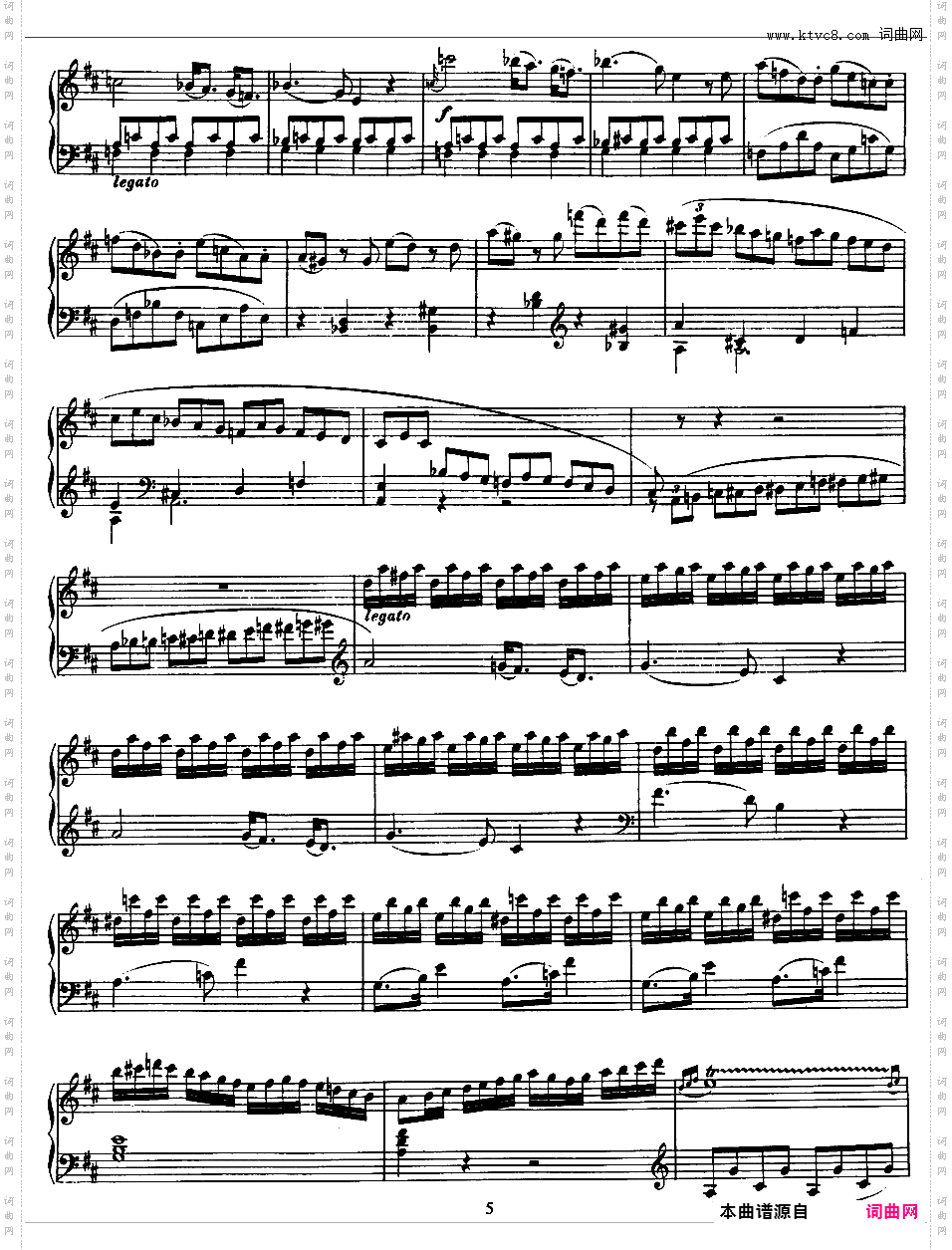 2首回旋曲 2 Rondos k485·k511Mozart K485 Rondo in D