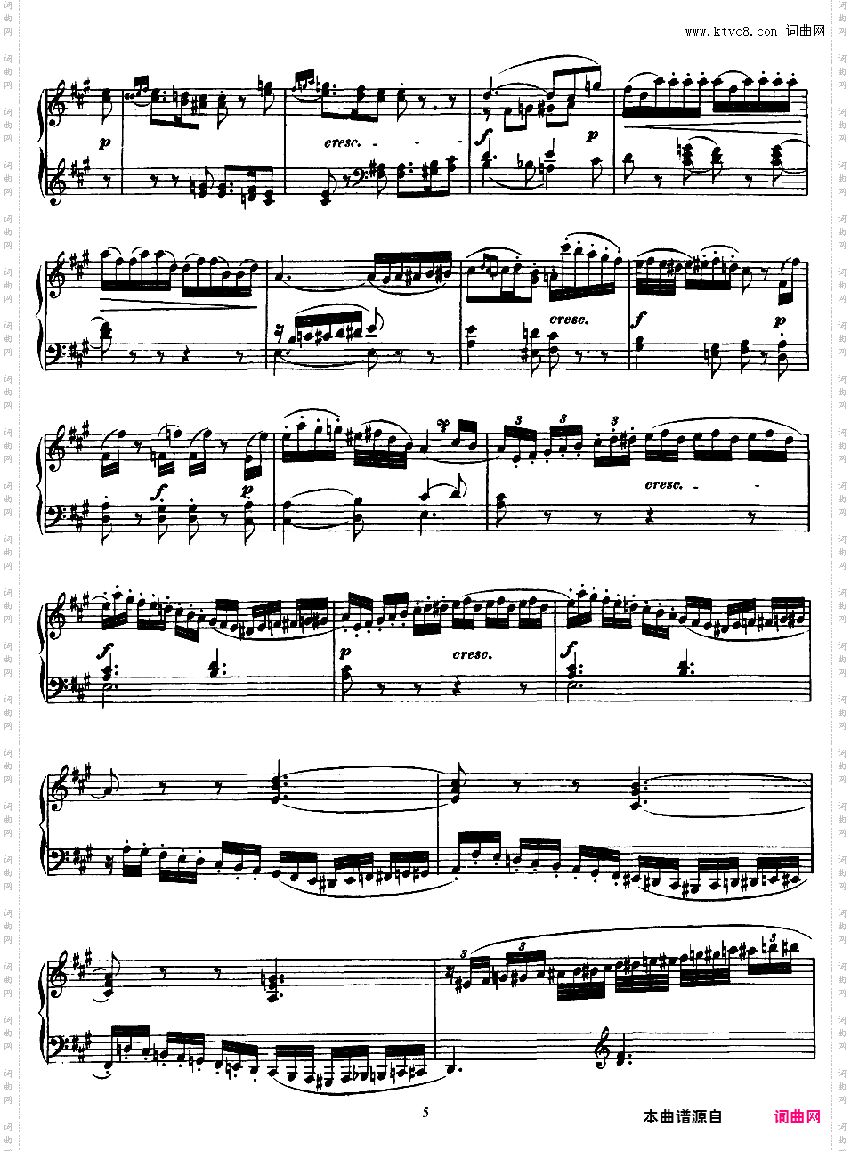 2首回旋曲 2 Rondos k485·k511Mozart K511 Rondo in a
