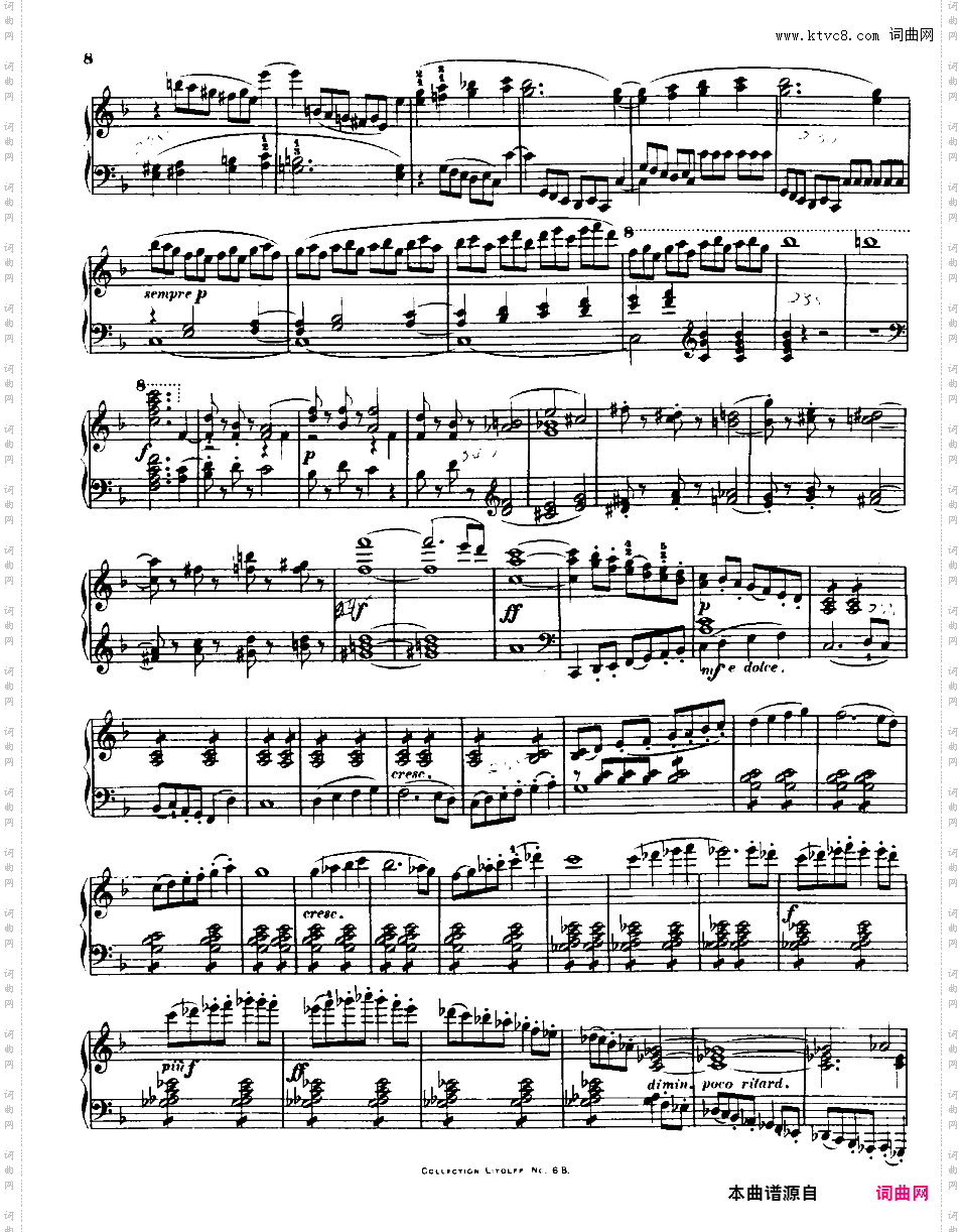 F大调第七弦乐四重奏 String Quartet No·7 in F Major Op·59-1