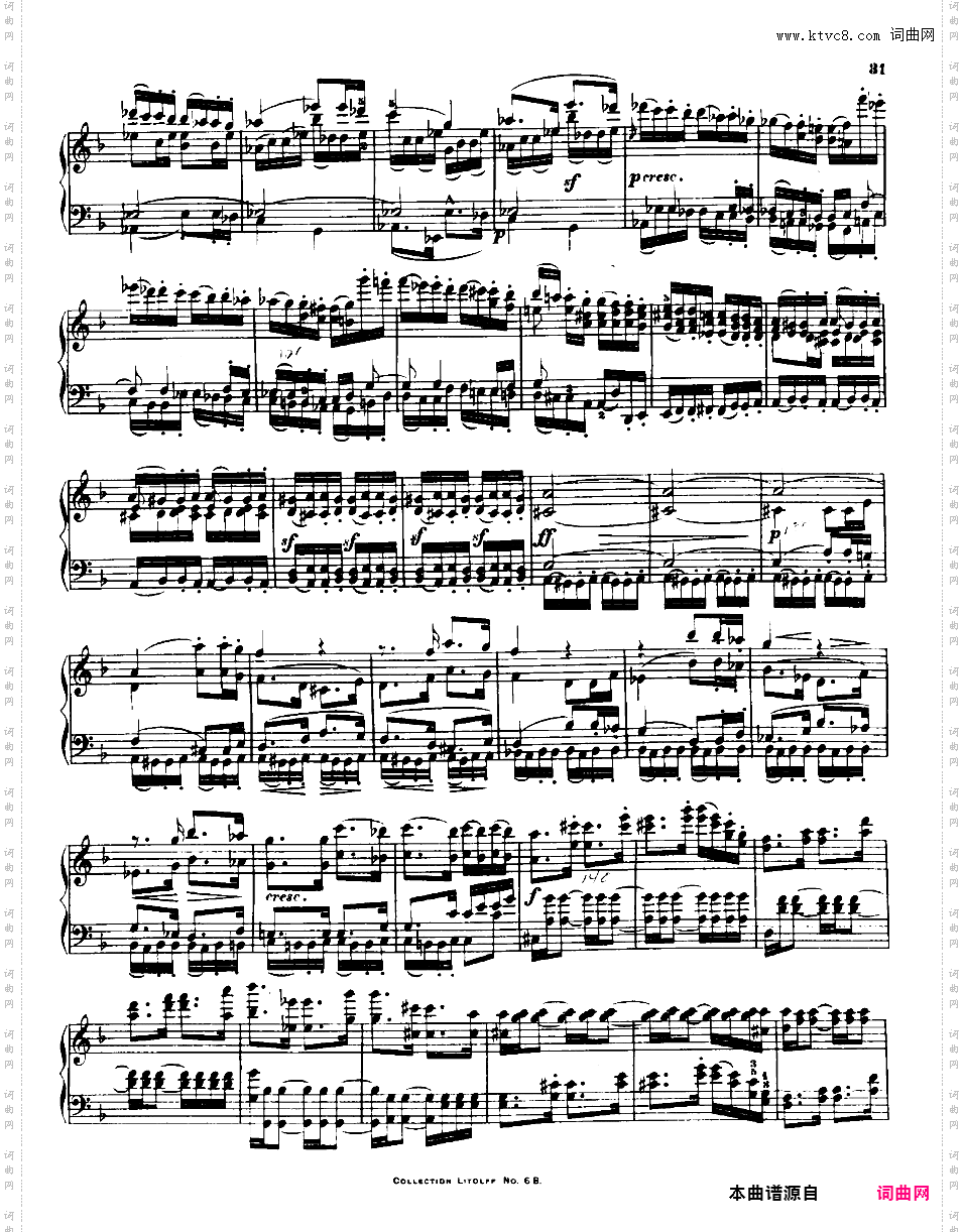 F大调第七弦乐四重奏 String Quartet No·7 in F Major Op·59-1