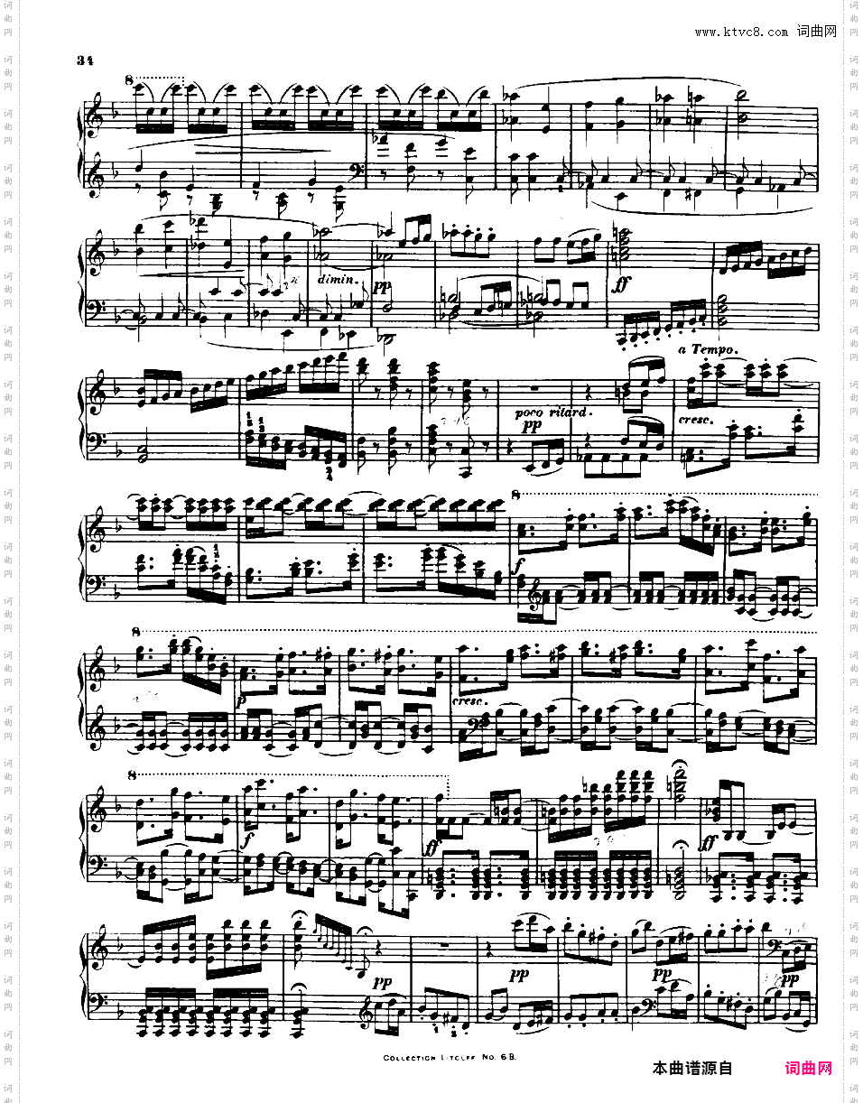 F大调第七弦乐四重奏 String Quartet No·7 in F Major Op·59-1