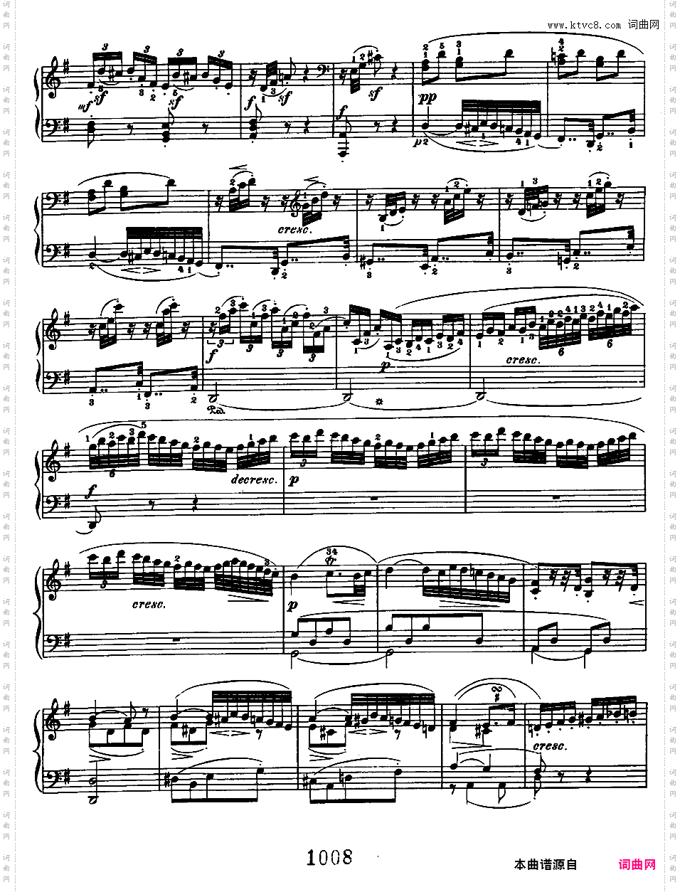 2首回旋曲 Two Rondos woo·51Beethoven woo51 Rondo in G