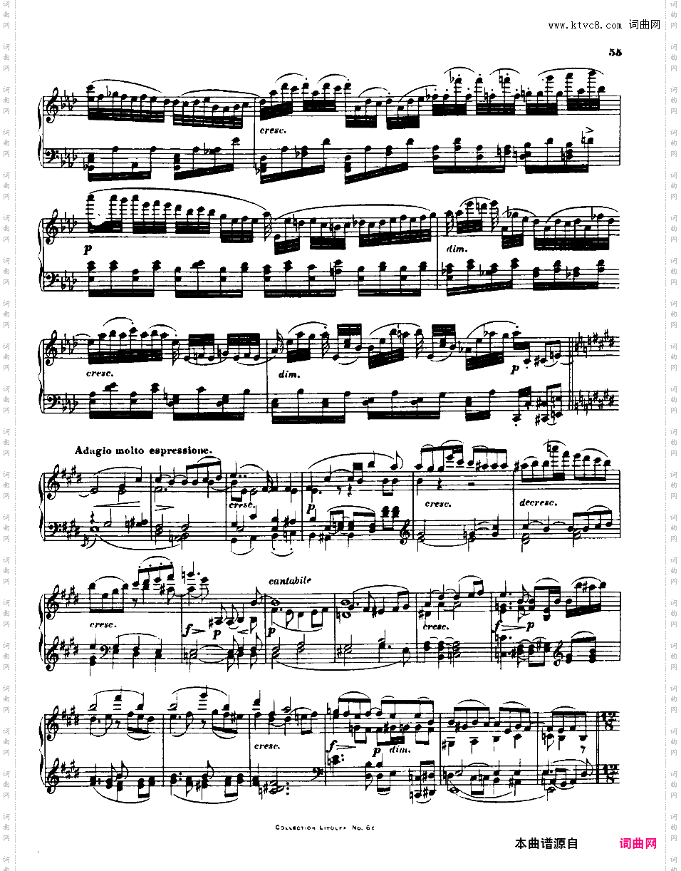 降E大调第十二弦乐四重奏 String Quartet No·12 in E-flat Major Op·127