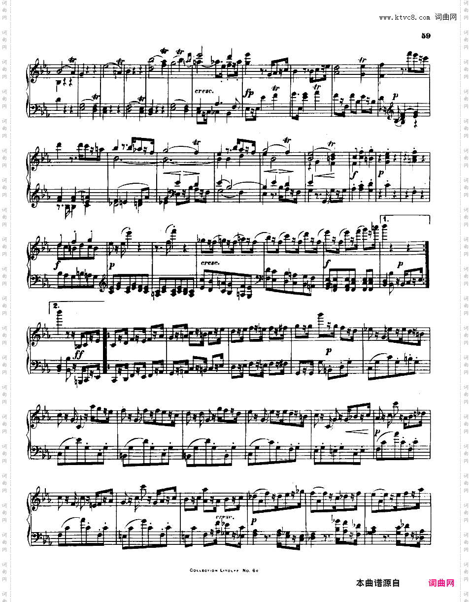 降E大调第十二弦乐四重奏 String Quartet No·12 in E-flat Major Op·127