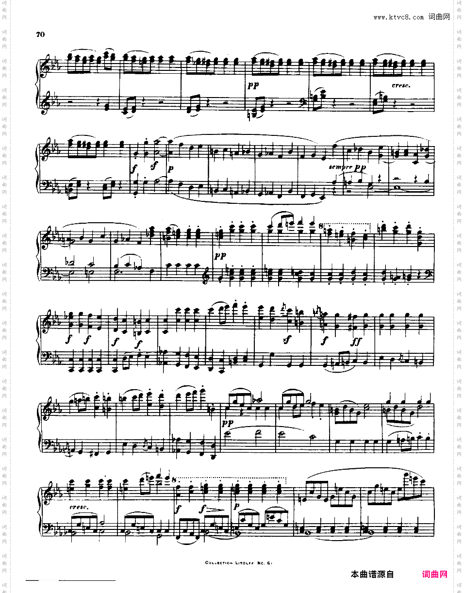 降E大调第十二弦乐四重奏 String Quartet No·12 in E-flat Major Op·127