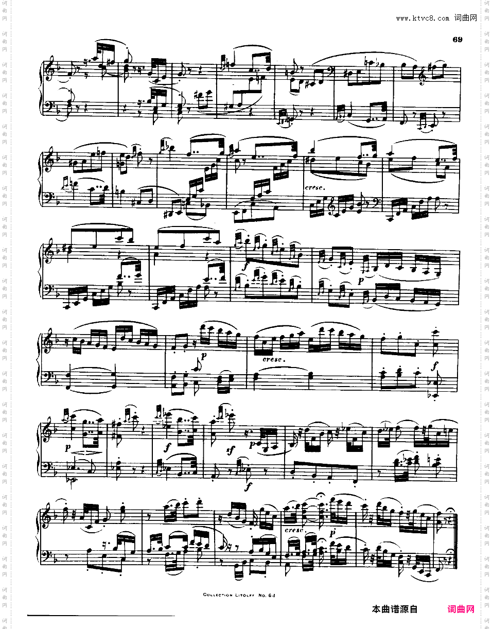 F大调第十六弦乐四重奏 String Quartet No·16 in F Major Op·135