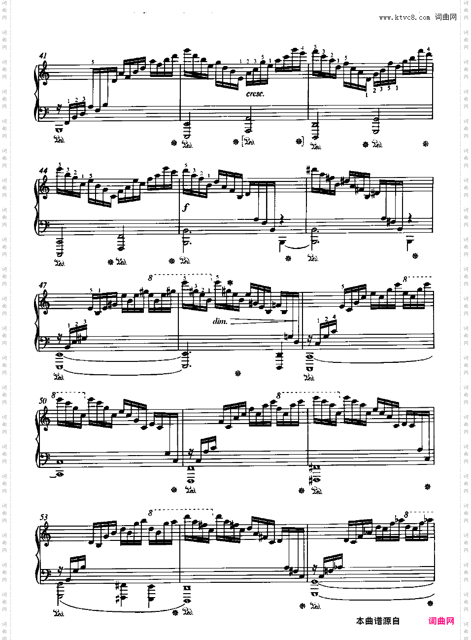 12首练习曲 Op·10Chopin op10 Etudes 版本一