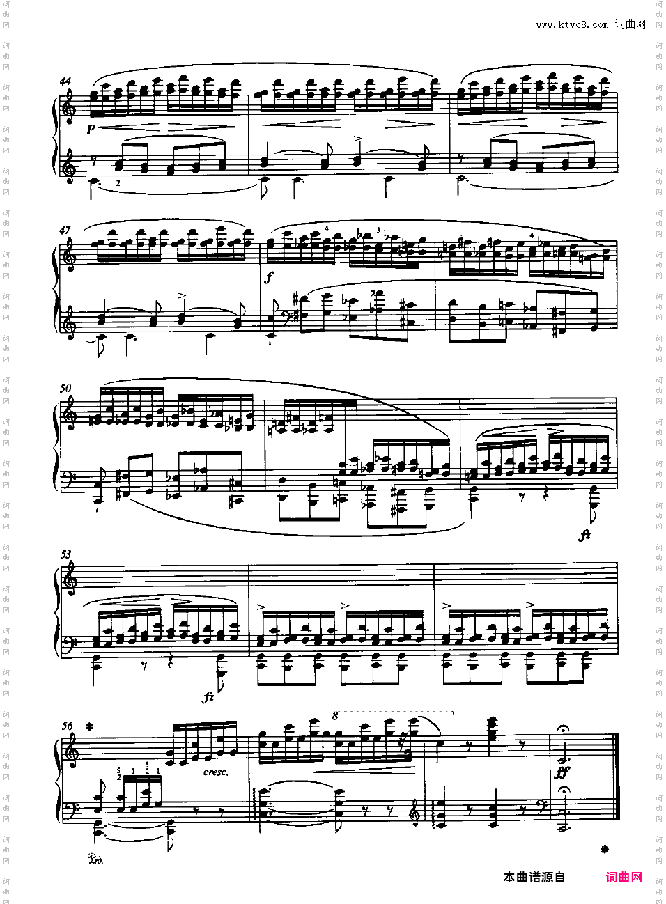 12首练习曲 Op·10Chopin op10 Etudes 版本一