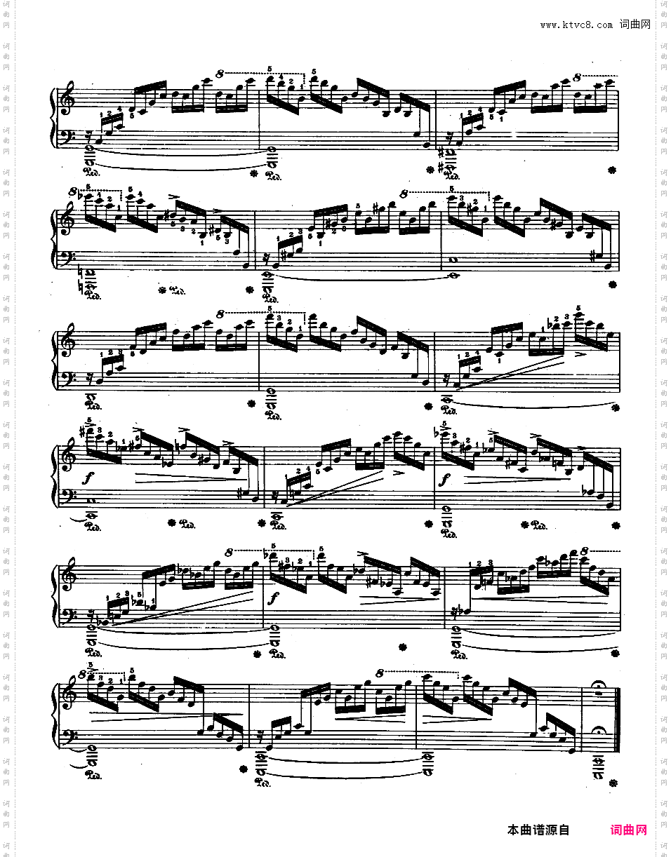 12首练习曲 Op·10Chopin op10 12 Etudes版本二