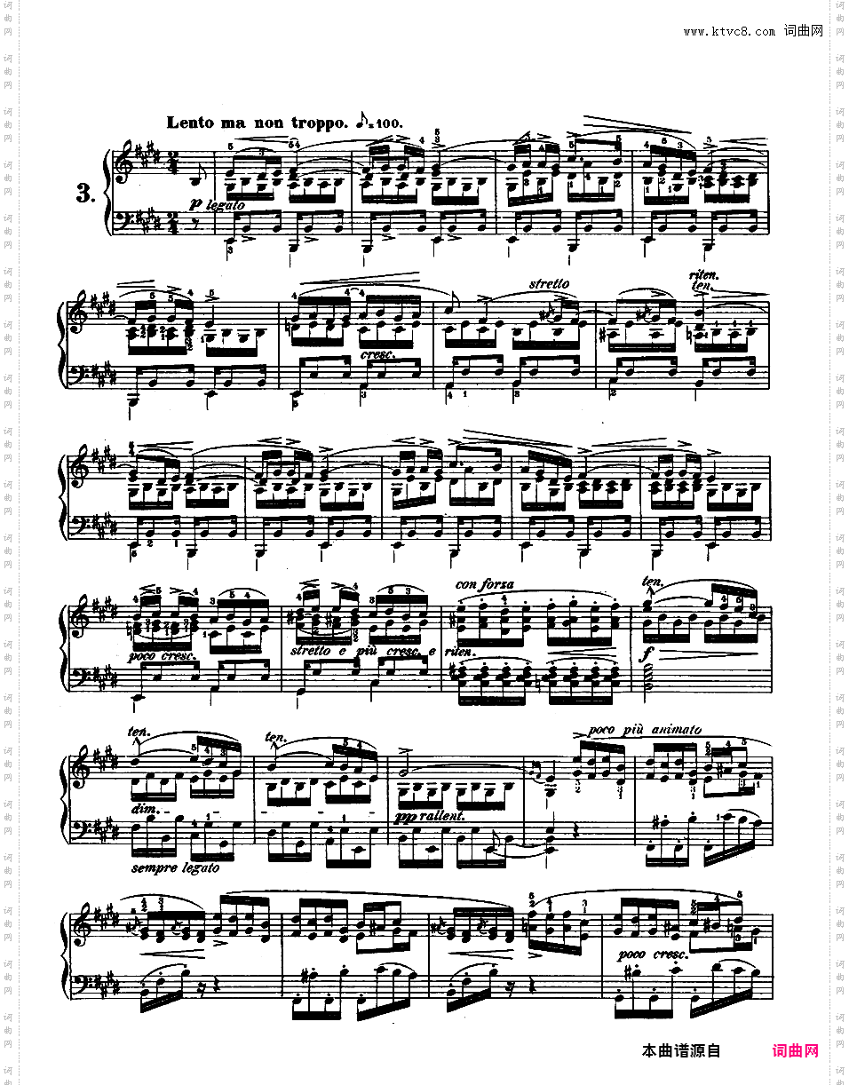 12首练习曲 Op·10Chopin op10 12 Etudes版本二