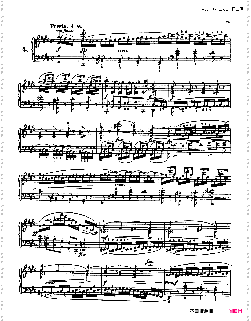 12首练习曲 Op·10Chopin op10 12 Etudes版本二
