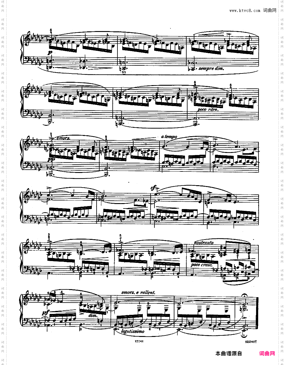 12首练习曲 Op·10Chopin op10 12 Etudes版本二