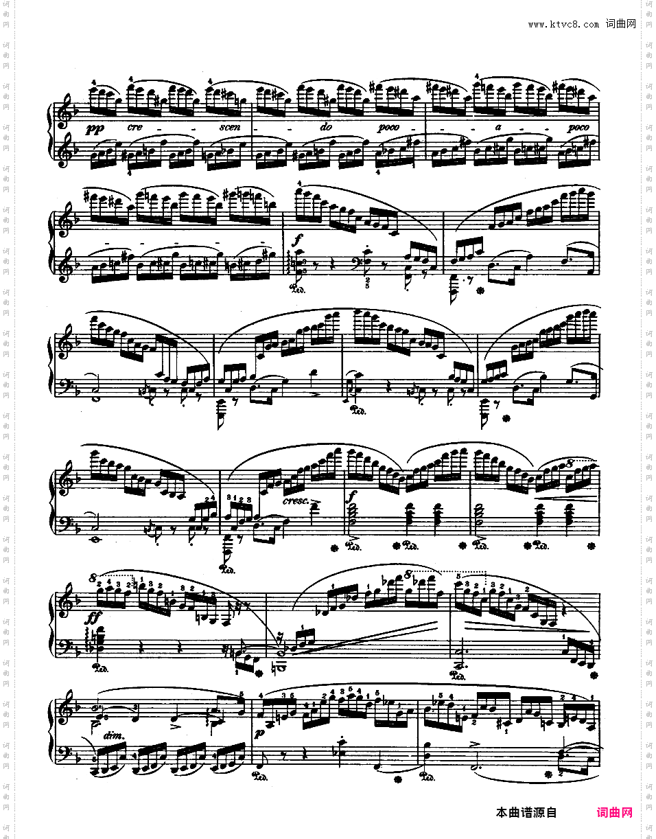 12首练习曲 Op·10Chopin op10 12 Etudes版本二