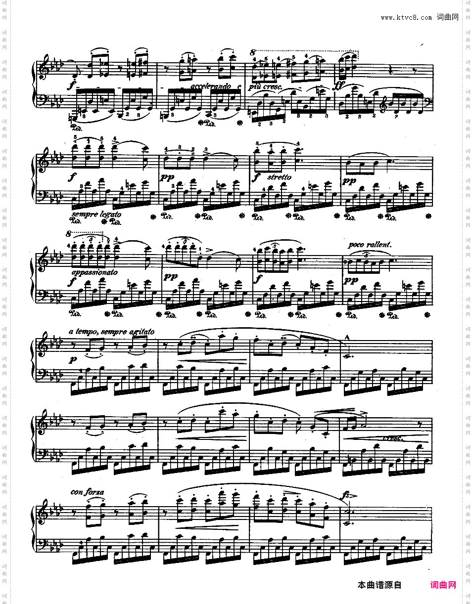 12首练习曲 Op·10Chopin op10 12 Etudes版本二