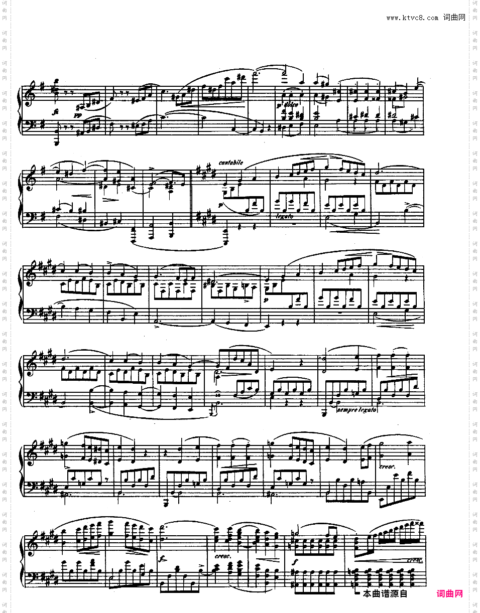 e小调第一钢琴协奏曲 Op·11Chopin op11 Piano Concerto #1 in e 版本二