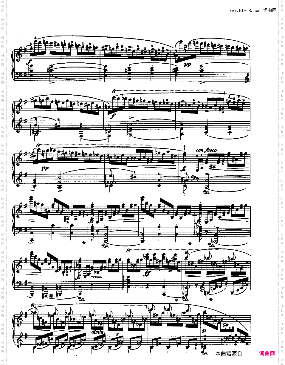 e小调第一钢琴协奏曲 Op·11Chopin op11 Piano Concerto #1 in e 版本二