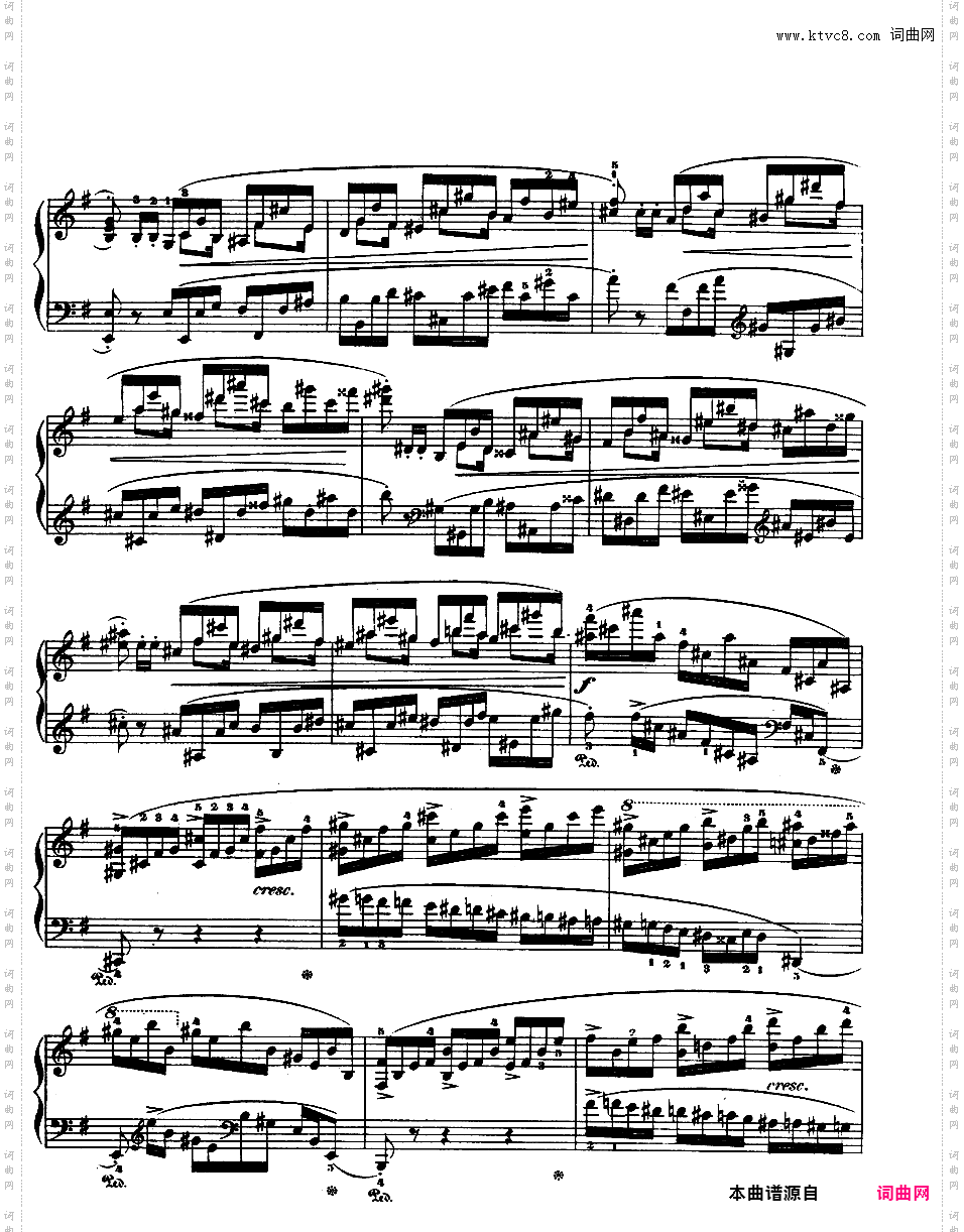 e小调第一钢琴协奏曲 Op·11Chopin op11 Piano Concerto #1 in e 版本二