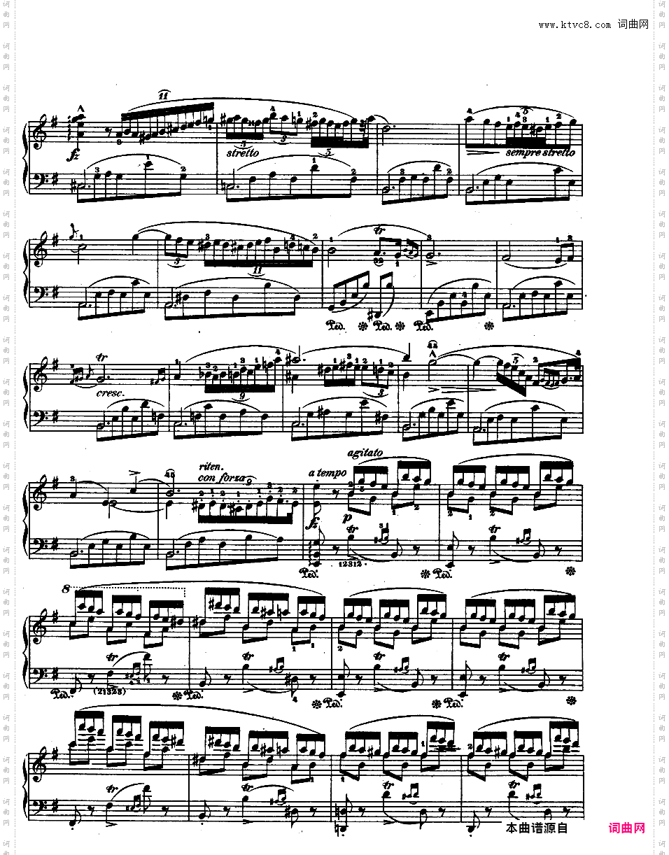 e小调第一钢琴协奏曲 Op·11Chopin op11 Piano Concerto #1 in e 版本二