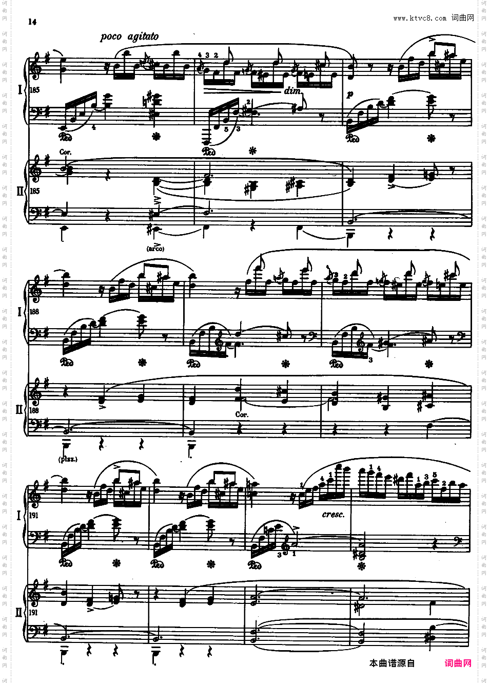 e小调第一钢琴协奏曲 Op·11Chopin op11 Piano Concerto #1 in e 双钢琴版