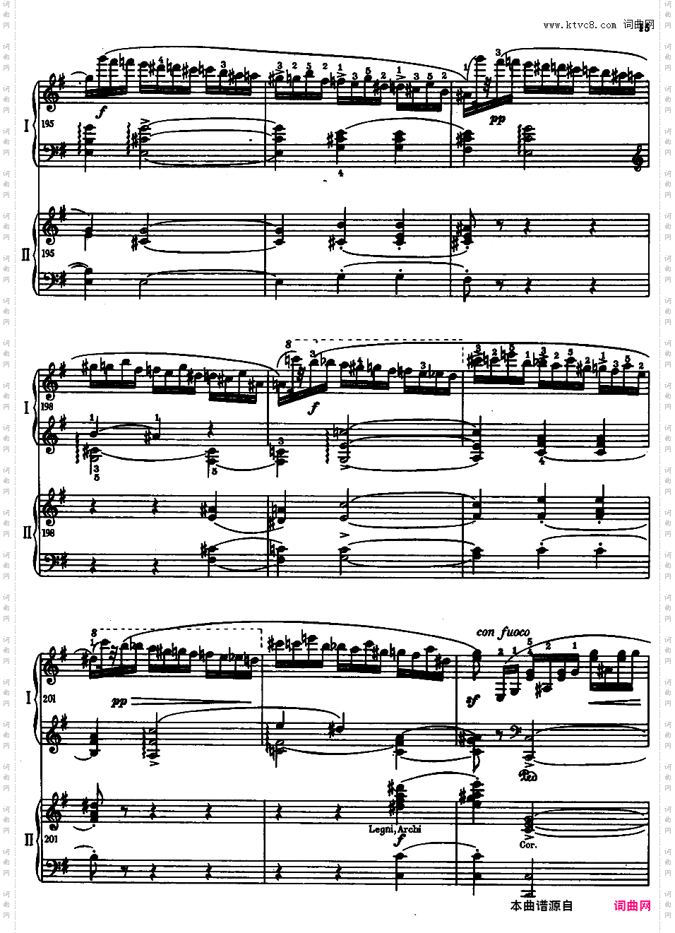 e小调第一钢琴协奏曲 Op·11Chopin op11 Piano Concerto #1 in e 双钢琴版
