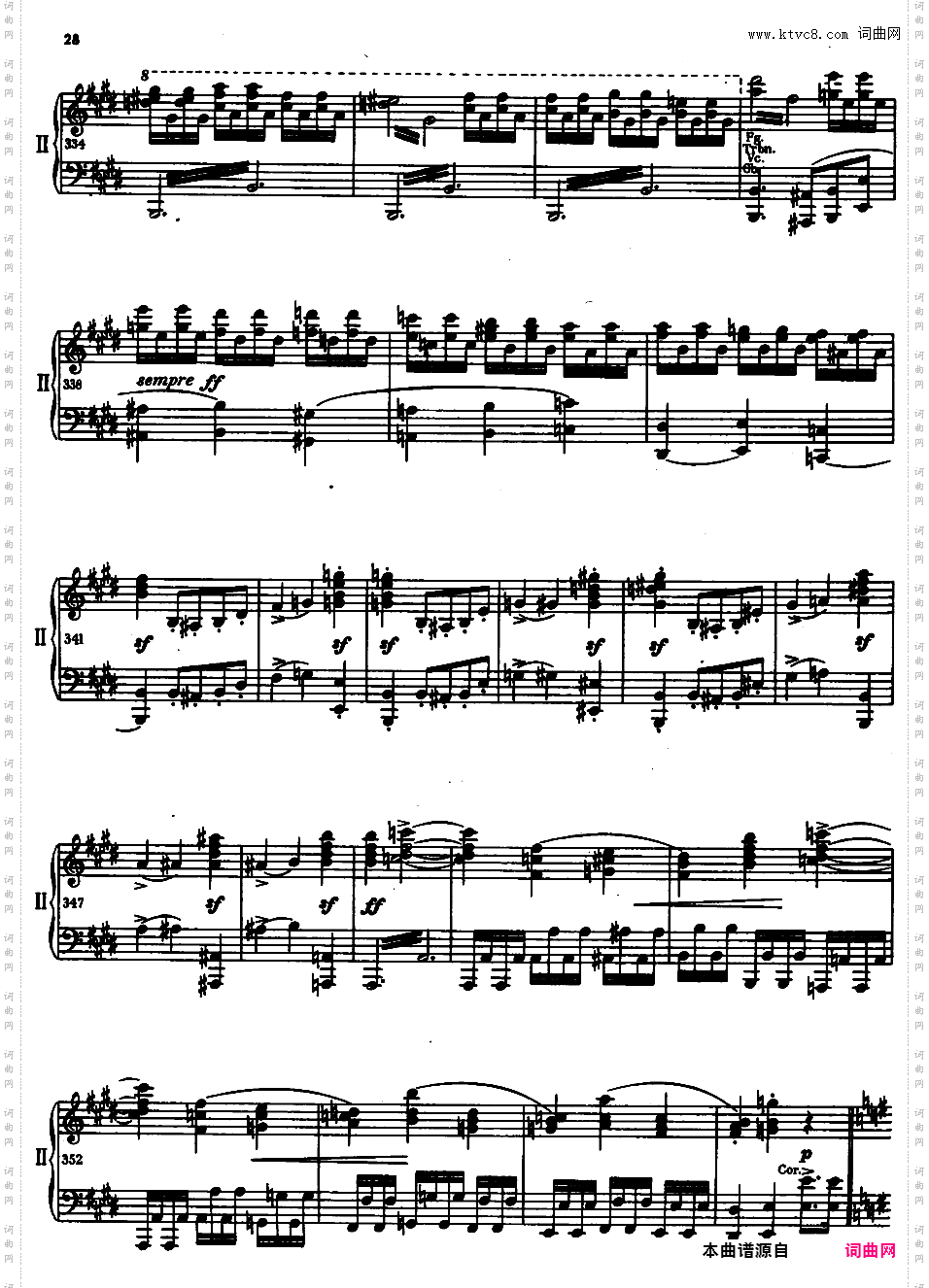 e小调第一钢琴协奏曲 Op·11Chopin op11 Piano Concerto #1 in e 双钢琴版
