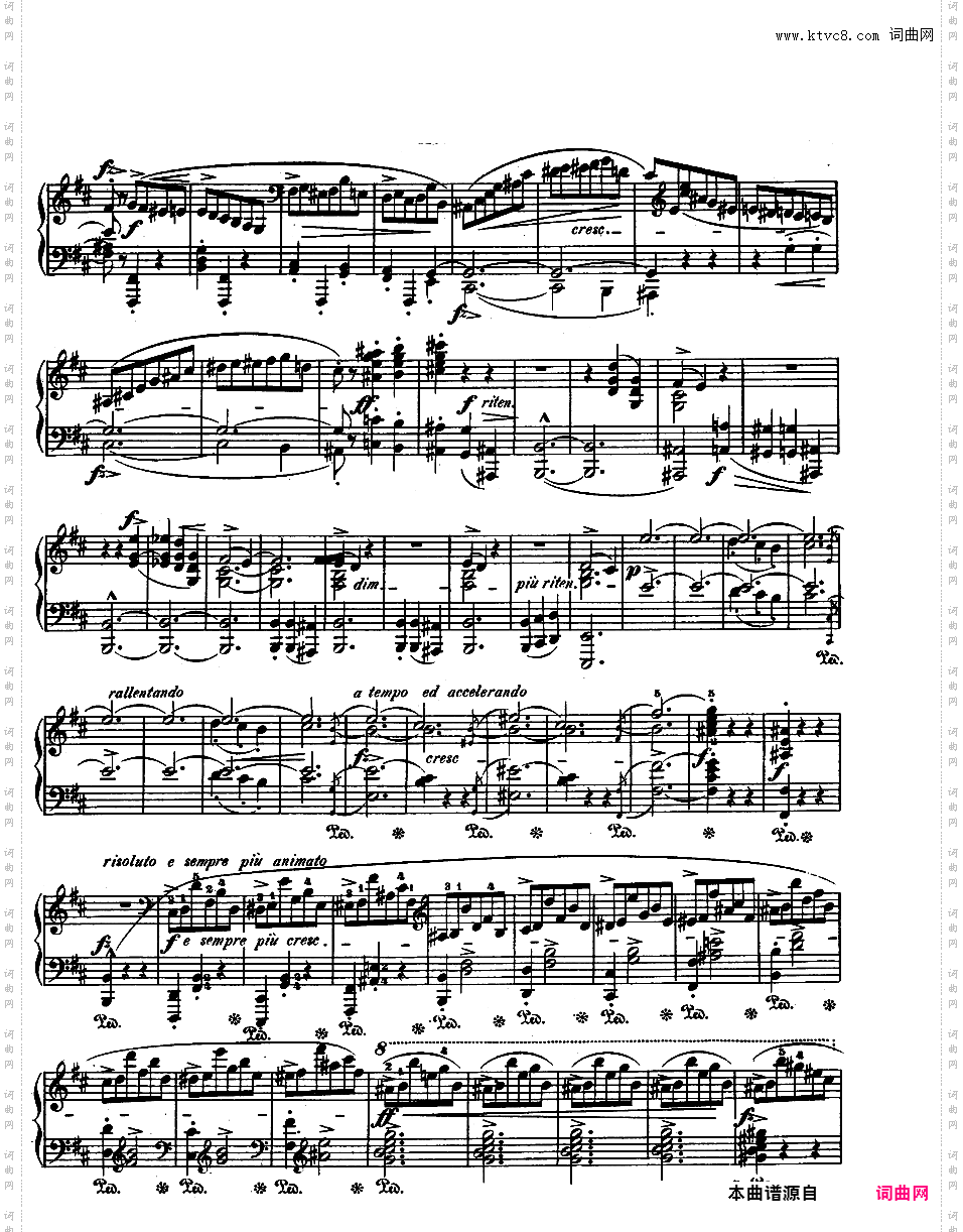 b小调第一谐谑曲 Op·20Chopin op20 Scherzo #1 in b版本一·pdf