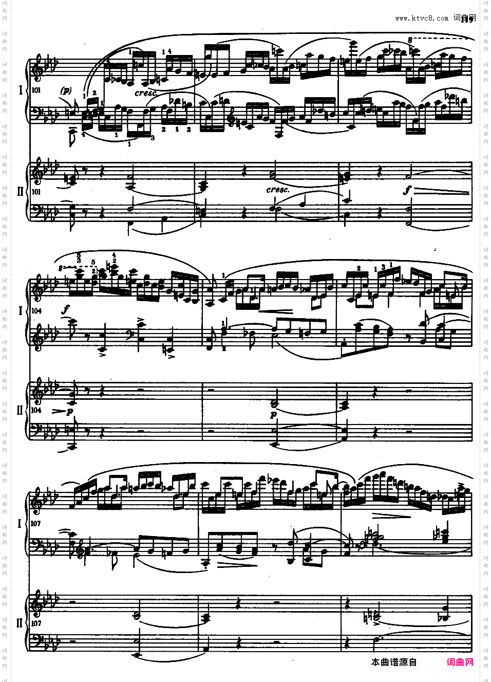 f小调第二钢琴协奏曲 Op·21Chopin op21 Piano Concerto #2 in f 双钢琴版本