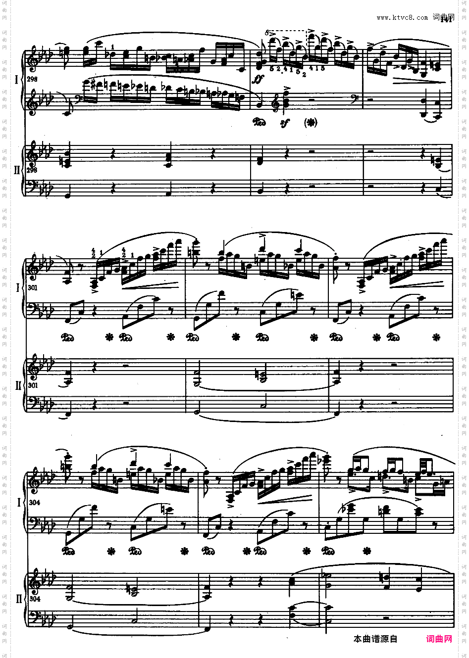 f小调第二钢琴协奏曲 Op·21Chopin op21 Piano Concerto #2 in f 双钢琴版本