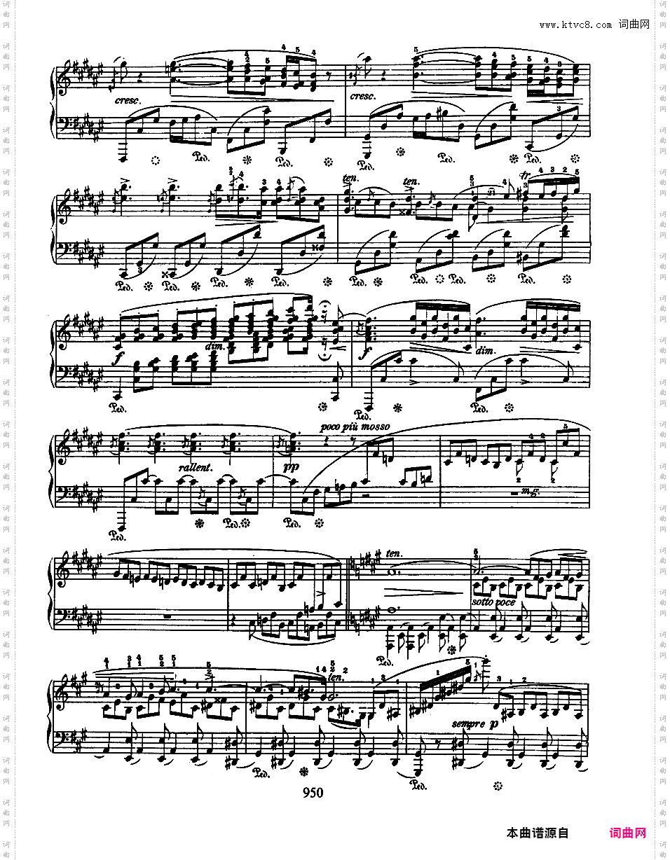 升F大调船歌 Op·60Chopin op60 Barcarole版本一