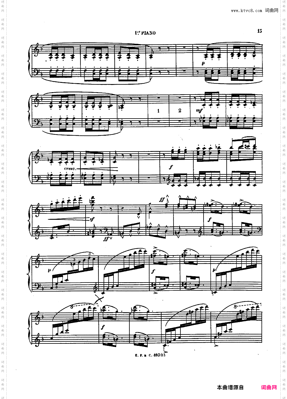 西班牙狂想曲 Espana RapsodieChabrier Espan?a two pianos - primo