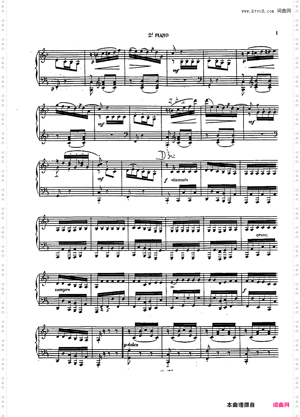 西班牙狂想曲 Espana RapsodieChabrier Espan?a two pianos - secondo