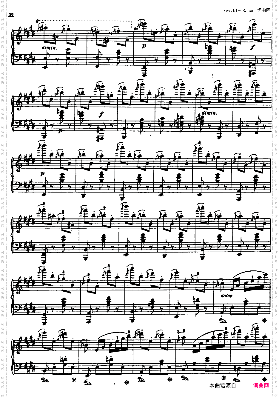 手指灵巧练习曲 The Art of Finger Dexterity Op·740Czerny op740-II