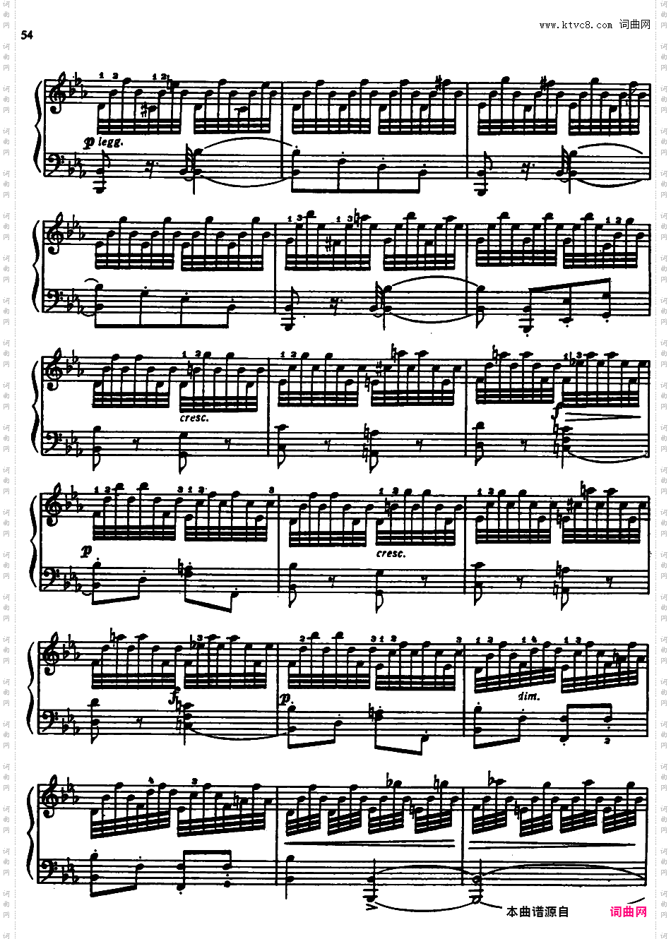 手指灵巧练习曲 The Art of Finger Dexterity Op·740Czerny op740-II