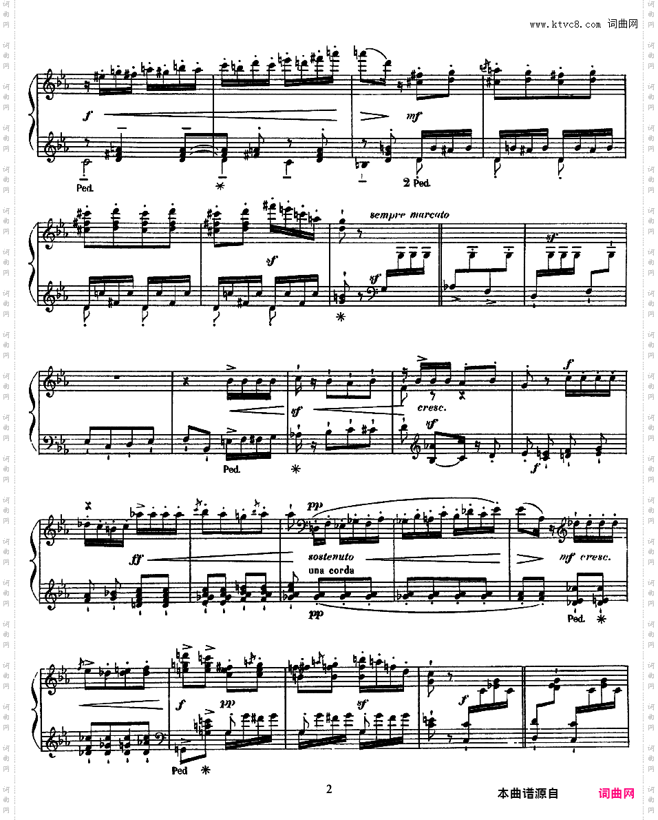 幻想风格布列舞曲 Bourree Fantasque