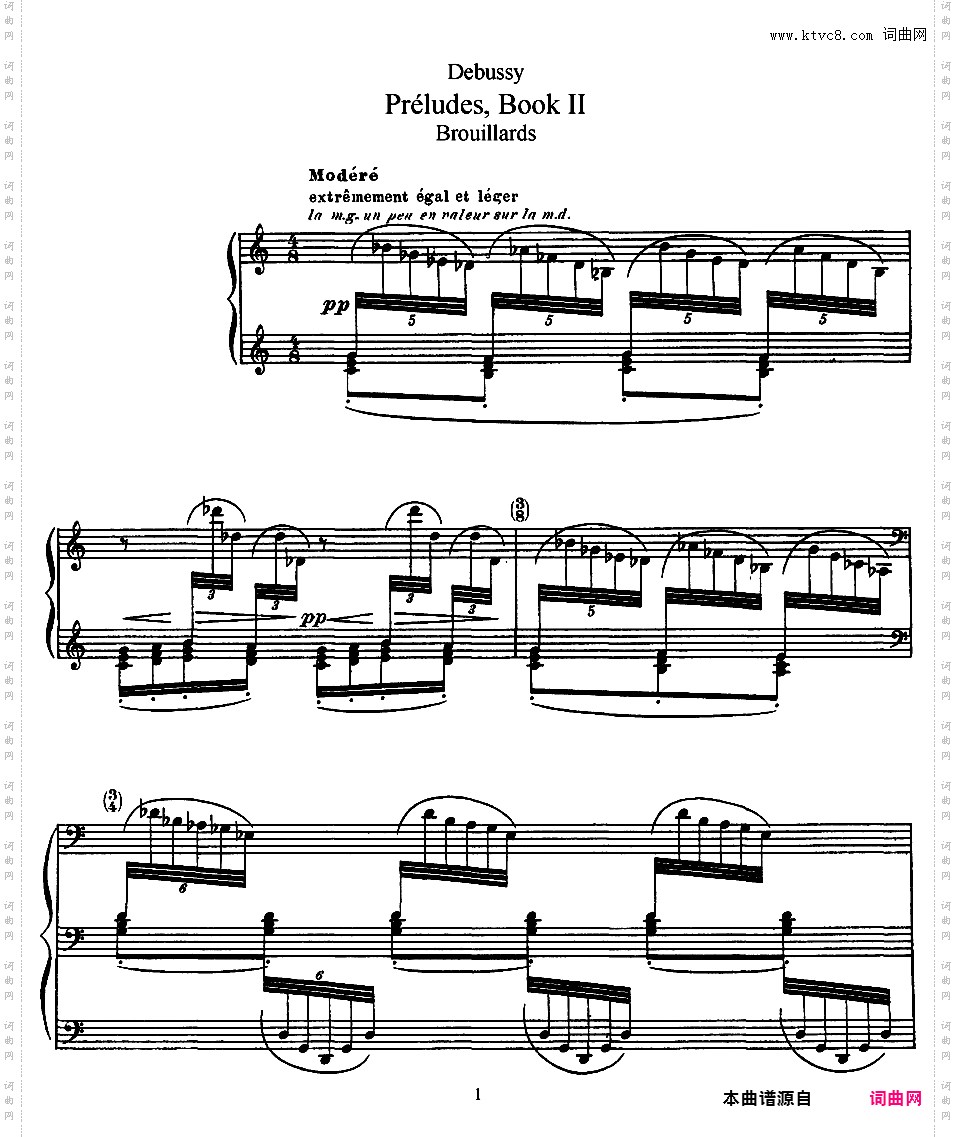 第二部前奏曲12首Preludes Book 2